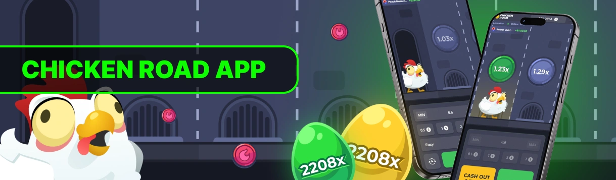 Chicken Road App Image.